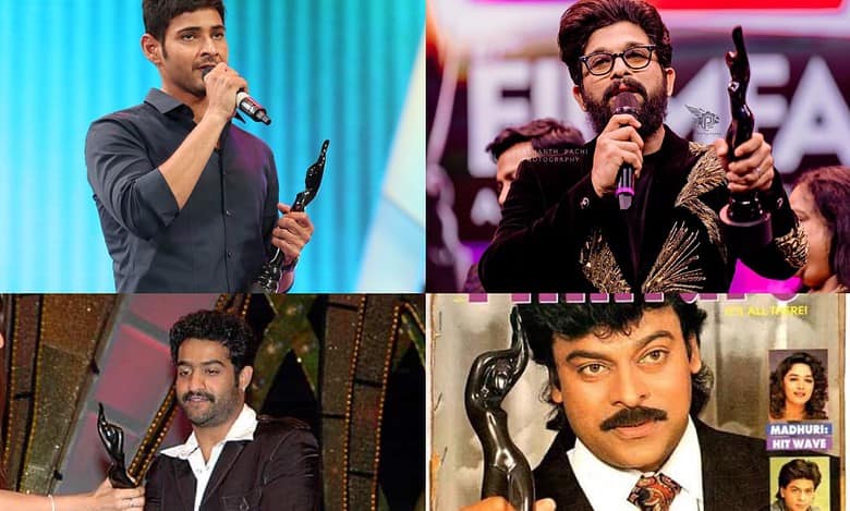 List of 10 Telugu actors with most Filmfare awards