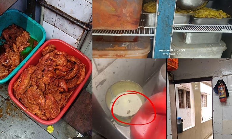 Hyderabad food safety dept raids restaurants in Begumpet
