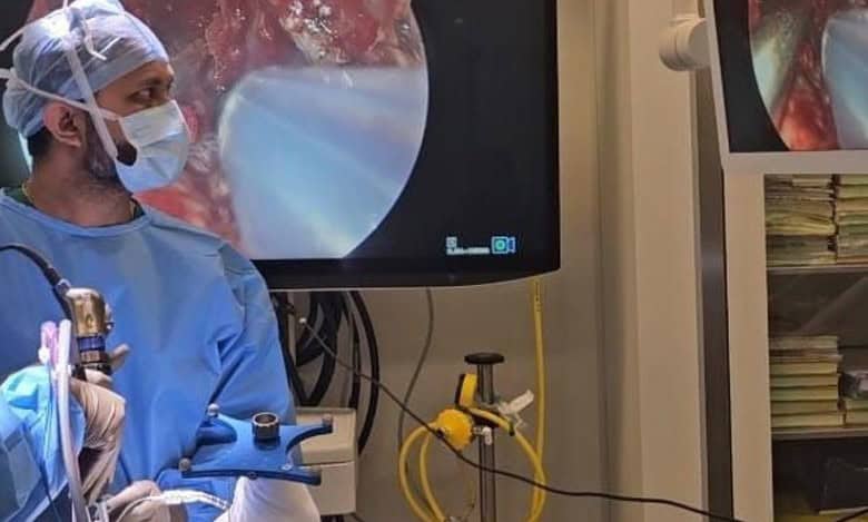 AIG Hyderabad performs scarless brain tumor removal via eye socket