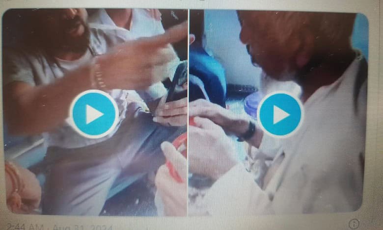 Elderly man assaulted on train over suspicion of carrying beef; video goes viral