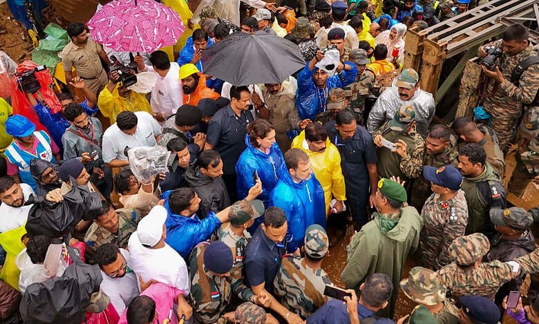 Landslides in Wayanad a national disaster: LoP Rahul Gandhi