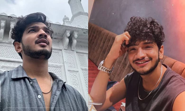 Munawar Faruqui chills in Banjara Hills, shares pics from Hyderabad