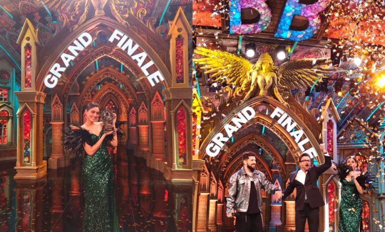 Bigg Boss OTT 3 winner Sana Makbul lifts trophy, photos viral