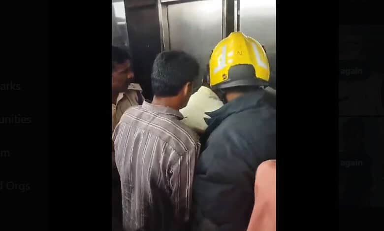 Students escape after being stuck in Hyderabad’s Uppal Skywalk lift