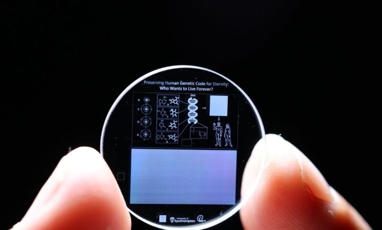 5D everlasting memory crystal