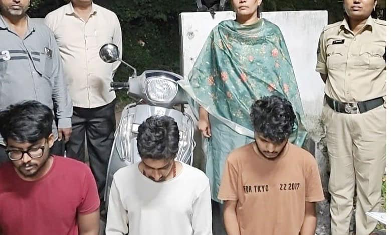 Arrested students with LSD
