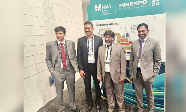 Telangana dy CM attends world's largest mining expo in US