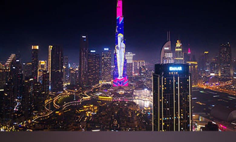 Watch: Burj Khalifa lights up in Women's T20 World Cup colours