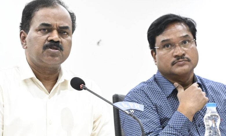 HYDRA commissioner AV Ranganath and Musi Project MD Dana Kishore clarify on HYDRA demolitions and shifting of land oustees on Saturday.