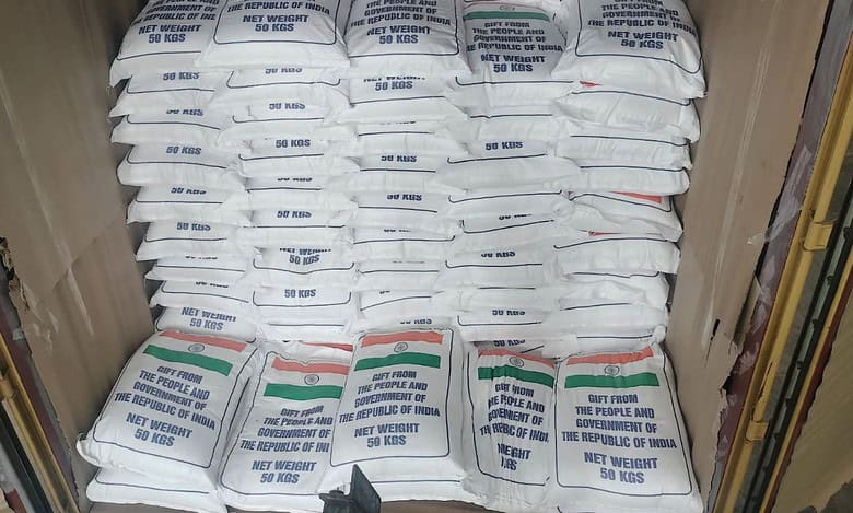 India sends humanitarian aid to Zimbabwe to fulfill food security needs