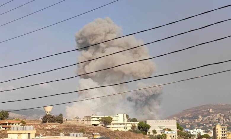 Israel strikes Beirut for first time since ceasefire ended latest Israel-Hezbollah war