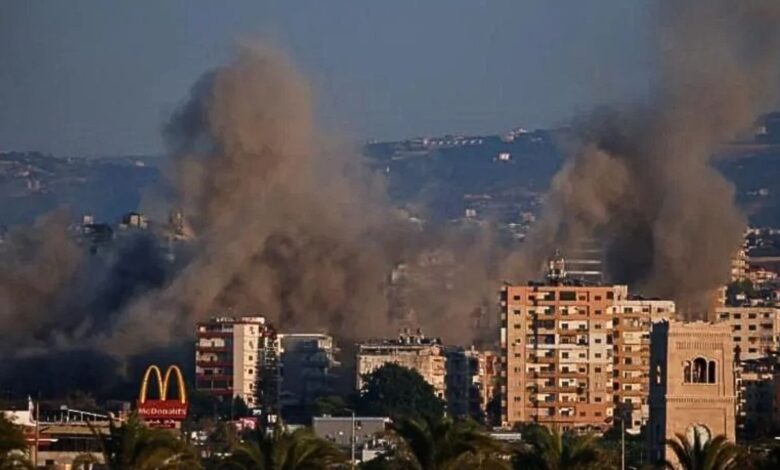 Israel bombs Lebanon