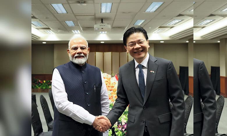 Want to create many Singapores in Bharat, says PM Modi