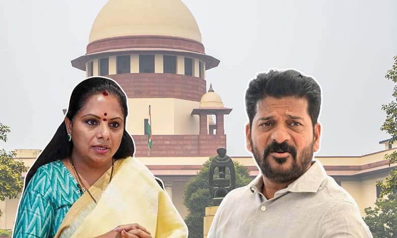 SC notice to Telangana CM Revanth over Congress posts on Kavitha’s bail