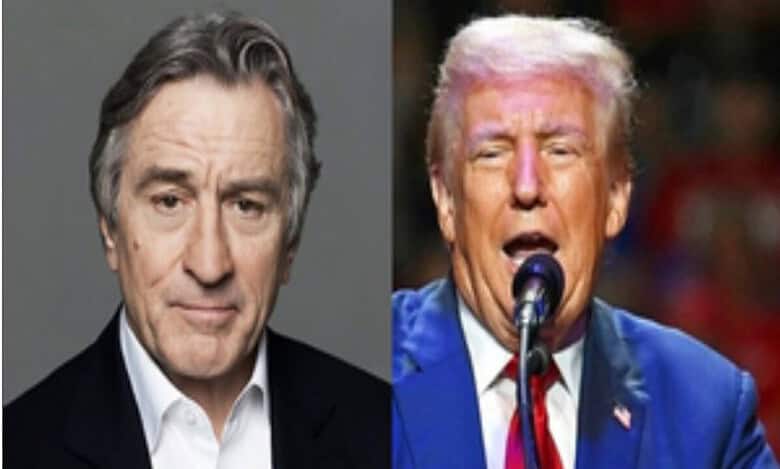 Hollywood star Robert De Niro attacks Donald Trump in a fiery speech