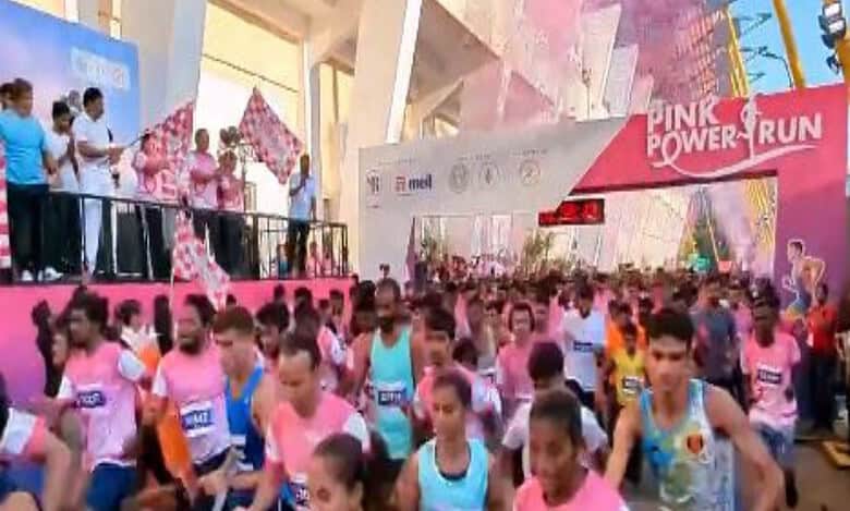 Revanth advocates for women’s health in Hyderabad’s Pink Power Run