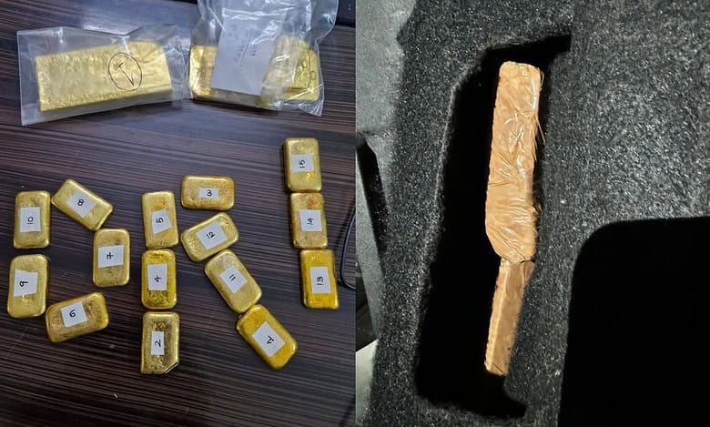 Hyderabad: DRI officials seize gold worth Rs 2.04 cr, two arrested