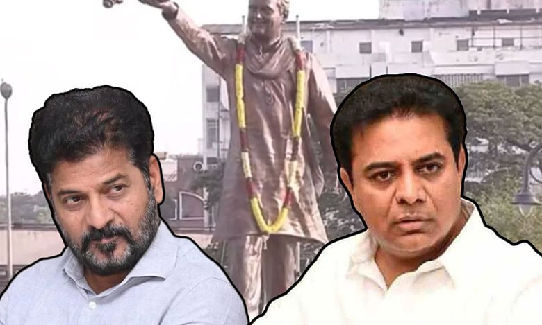 BRS calls statewide protest over Rajiv Gandhi statue at Telangana Secretariat