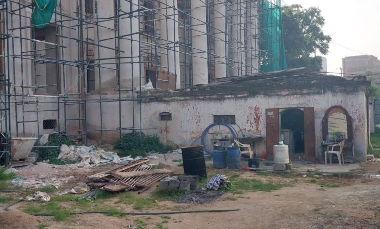 Hyderabad: Renovation work at Khursheed Jah Devdi progresses rapidly