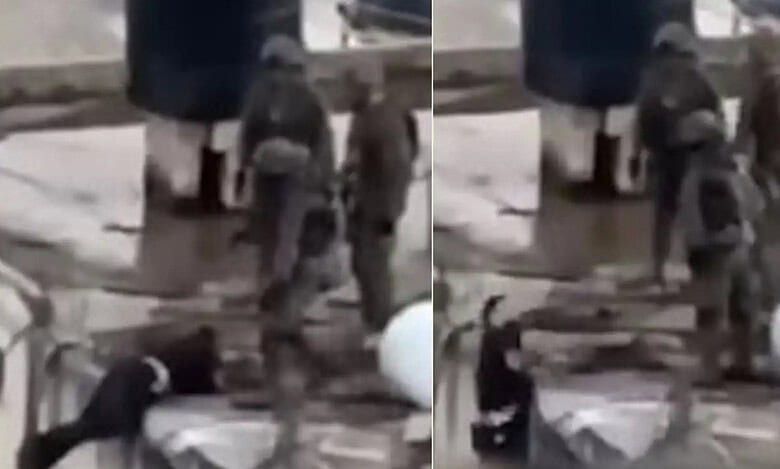 Videos captures Israeli soldiers throwing dead bodies from roof