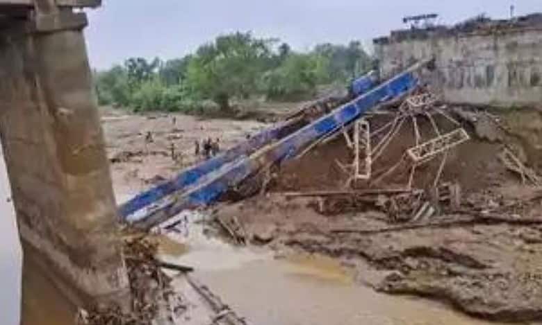 Bridge collapses in Bihar’s Bhagalpur district
