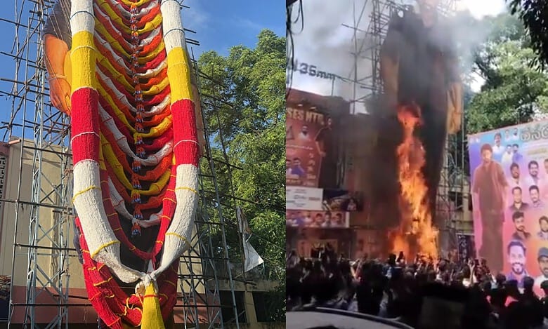 Devara: Fire breaks out at Sudharshan Theatre in Hyderabad