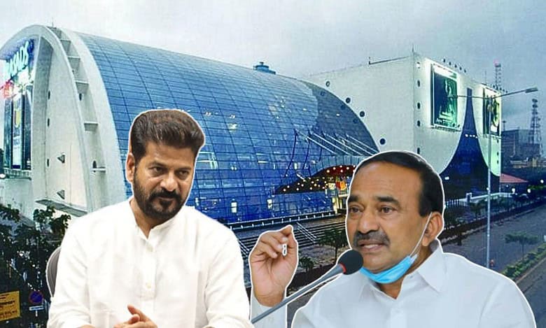 Why don’t you demolish Prasad’s IMAX?: Eatala to Revanth on HYDRA