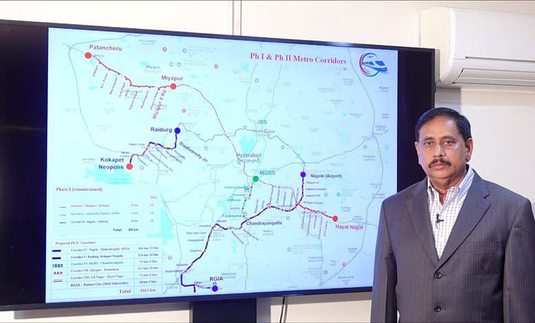 2nd phase of Hyderaabd metro