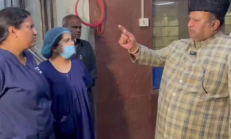 AIMIM MLA warns Hyderabad government hospital staff