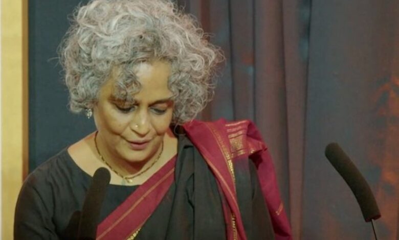 Indian author Arundhati Roy wins PEN Pinter Prize, donates prize money to Palestine
