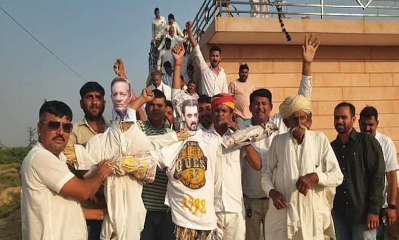 Blackbuck poaching case: Bishnoi community burns effigies of Salman Khan, Salim Khan
