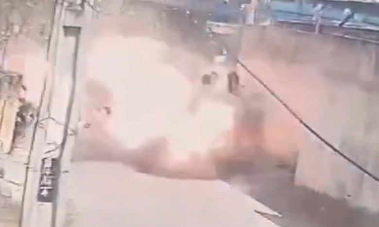 Explosion at Eluru