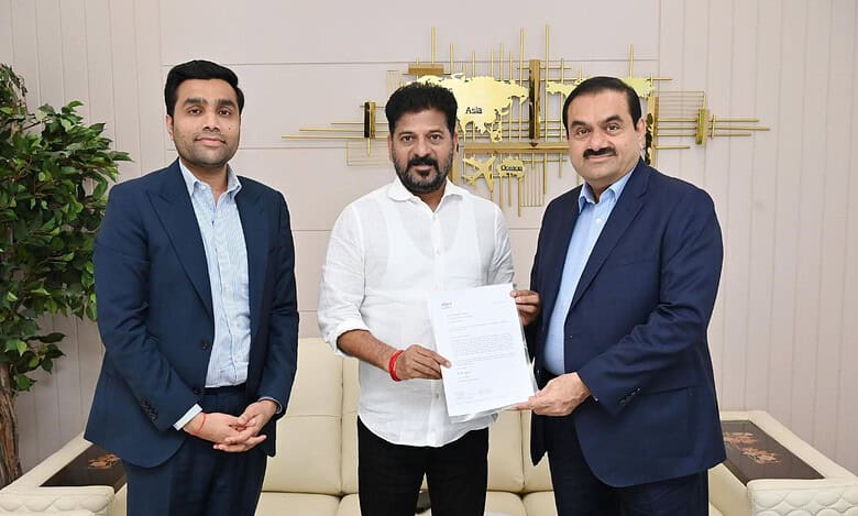 Adani donates Rs 100 cr for Telangana’s Young India Skills University