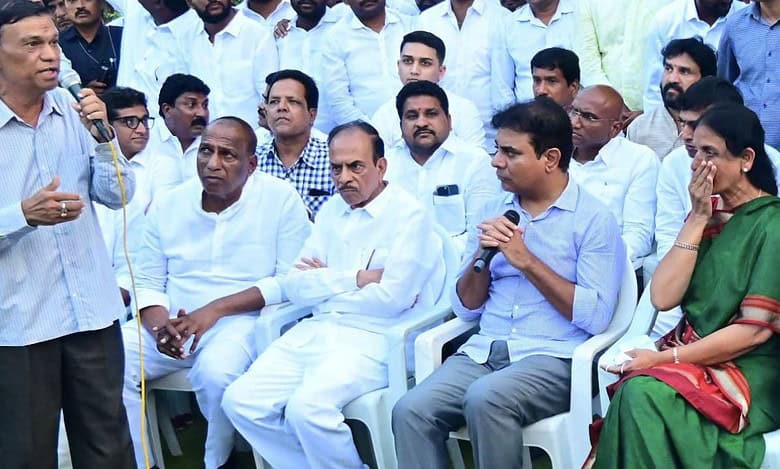 KTR at Musi River