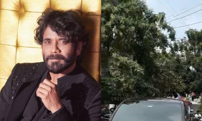Nagarjuna seen in NEW Lexus car in Hyderabad, check out its price