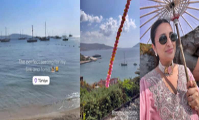 Parineeti Chopra shares beautiful glimpses from a lavish wedding in Turkey