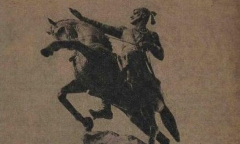 Statue of Chhatrapati Shivaji Maharaj In Shivaji