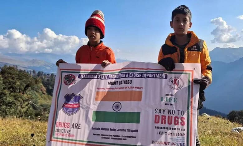 8-year-old Telangana mountaineer scales Mount Patalsu peak