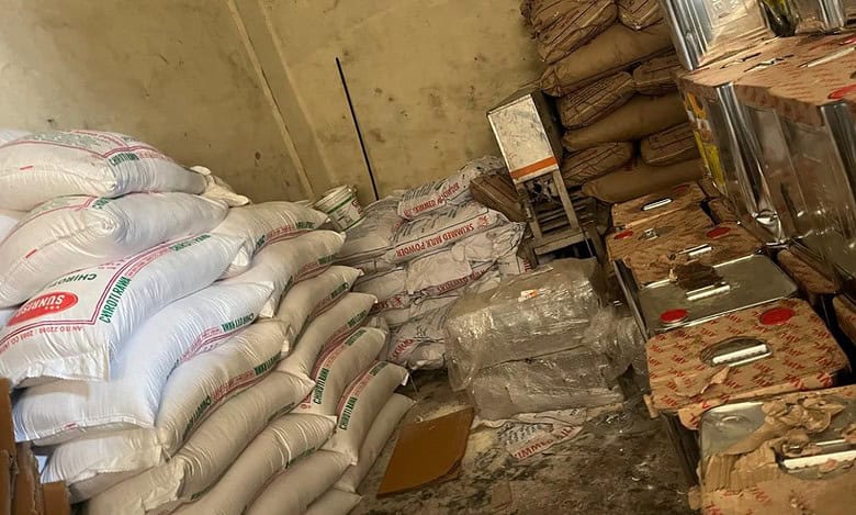 Food safety team raids dairy store in Telangana