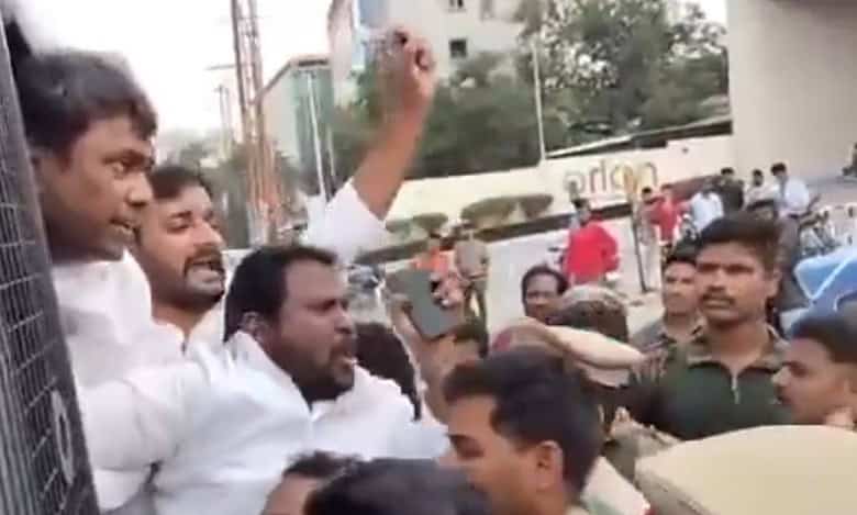 Hyderabad: BRS MLAs arrested at KTR’s residence