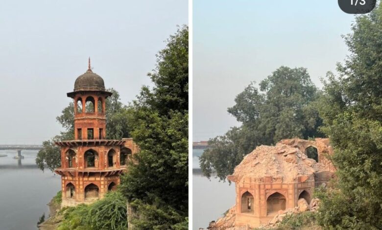 Agra: Mughal era monument Zahara Bagh collapses; sparks outrage