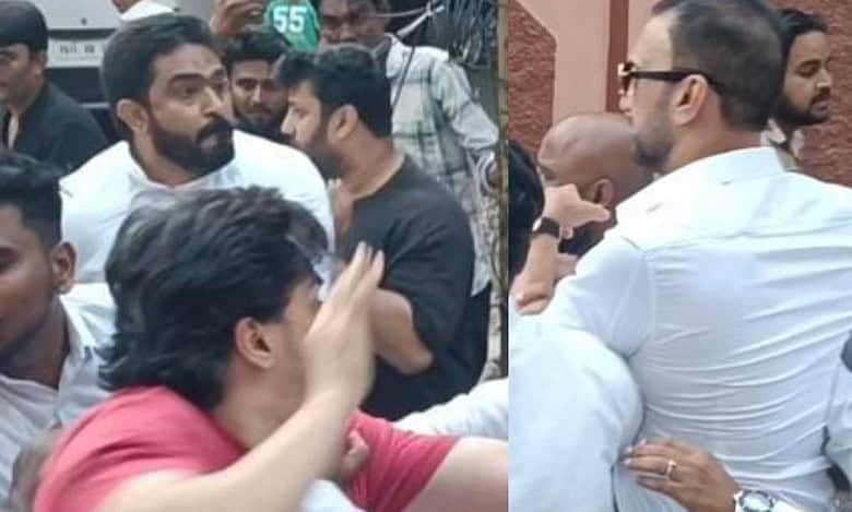 AIMIM MLA Majid Hussain, Feroz Khan of Congress exchange blows