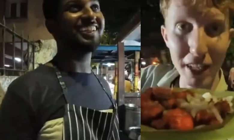 PhD student running food stall in Chennai stuns American vlogger