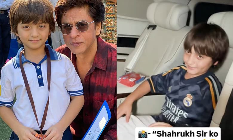 AbRam talks to paparazzi for first time, rare video goes viral