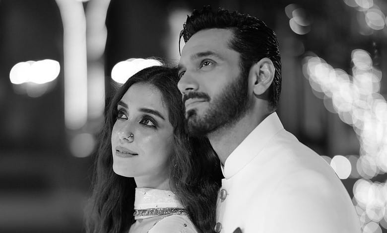 Wahaj Ali and Maya Ali's romantic monochrome photos go viral