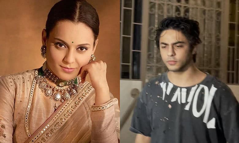 Kangana Ranaut praises Shah Rukh Khan's son Aryan Khan