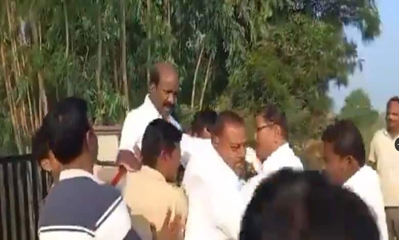 BRS leaders detained in Nalgonda during Telangana CM's Musi padayatra