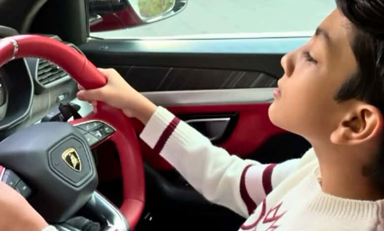 Businessman's minor son drives Lamborghini in Hyderabad