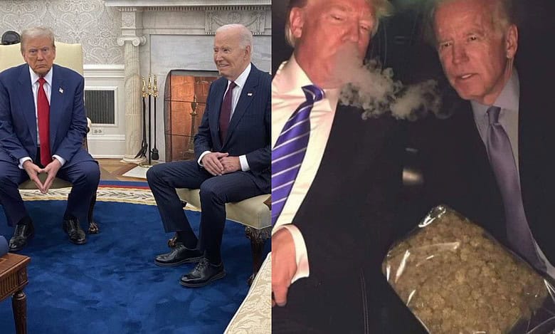 Donald Trump and Joe Biden