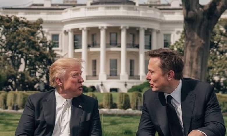 Donald trump and Elon Musk